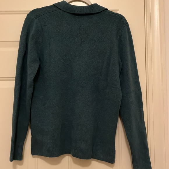 J. Crew Polar Jade Sweater-Polo In Extra-Soft Yarn/NWT/S - Picture 9 of 9